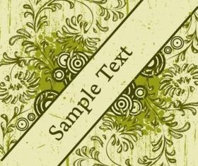 Floral Grunge Design vector