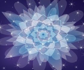 Purple Kaleidoscope vectors material