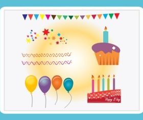 Free Birthday Graphics Illustration vector