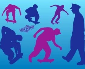 Skateboard Graphics vector