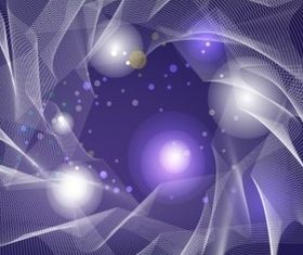 Purple Sci-Fi Background vector