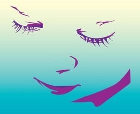 Child Face Eyes Mouth vectors