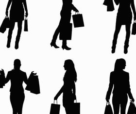 Silhouettes free vector