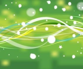 Green Sparkles background shiny vector