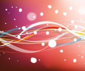 Red Decoration shiny vector