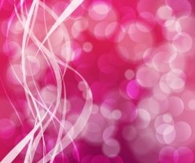 Pink Bubble Background vector
