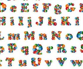 Creative Alphabet free vector