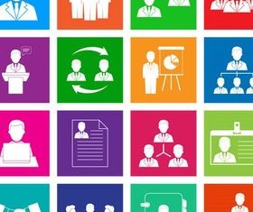 Flat Icons free 7 creative vector