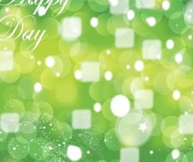Green Celebration background vector