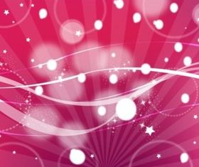 Red Space Background vector