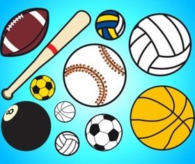 Sport Balls vector