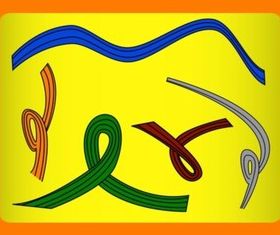 Swirls Doodles vectors