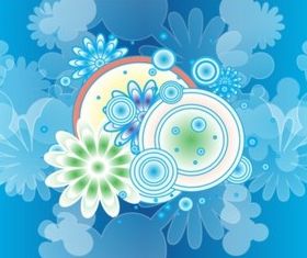 Blossom Decoration set vector
