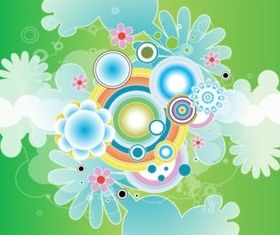 Nature Shapes set vector