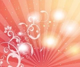 Rays Grid background vector