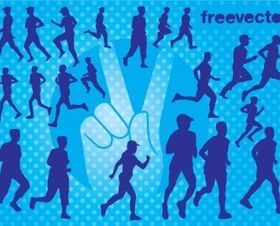 Runners Vectors