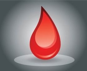 Blood Drop vector