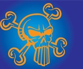 Cool Skull Cartoon vector