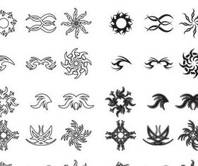 Stylish Tatoo 12 Illustration vector