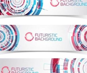 Abstract Banners 2 vector