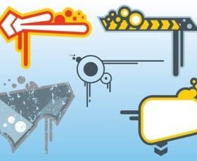 Shapes Footage vectors graphics