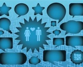 Thought Balloon Vectors graphics