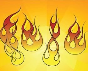 Flames Graphics vectors