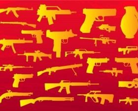 Weapons Clip Art vector