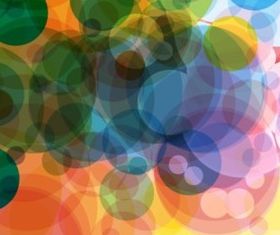 Abstract Circles vector