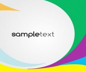 Colorful Swoosh Background vector