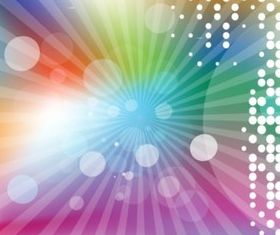 Abstract Dots Background vector