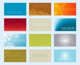 Business Cards Illustration vector