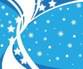 Winter Blue Background vectors