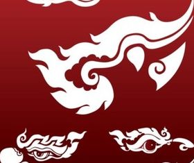 Tribal Monster Masks design vectors