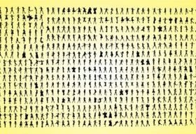 Girls Silhouettes Illustration vector