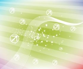 Abstract Direction Background vector