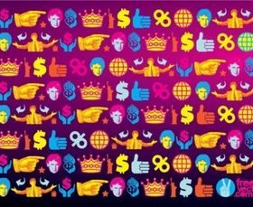 Donald Trump Wallpaper Pattern vector graphics