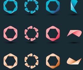 Creative Logotypes 5 vector graphics