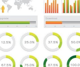 Infographics Elements 18 vector material