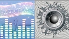 Music Style Backgrounds 29 vector