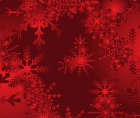 Red Snow Background vector