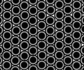 Dark Gear Pattern background vector