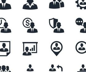 Business Icons 4 vector