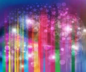 Glowing Stripes Orbs vector