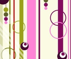 Abstract Greeting Card vector