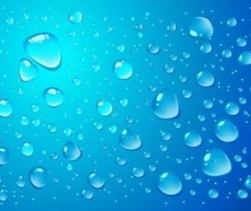 Water Drop Background design vectors