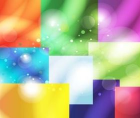 Color Boxes background vector