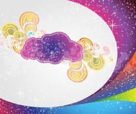 Abstract Colorful Design vector graphic