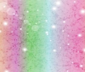 Mosaic Rainbow Background vector