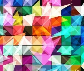Mosaic Backgrounds 3 vectors graphics